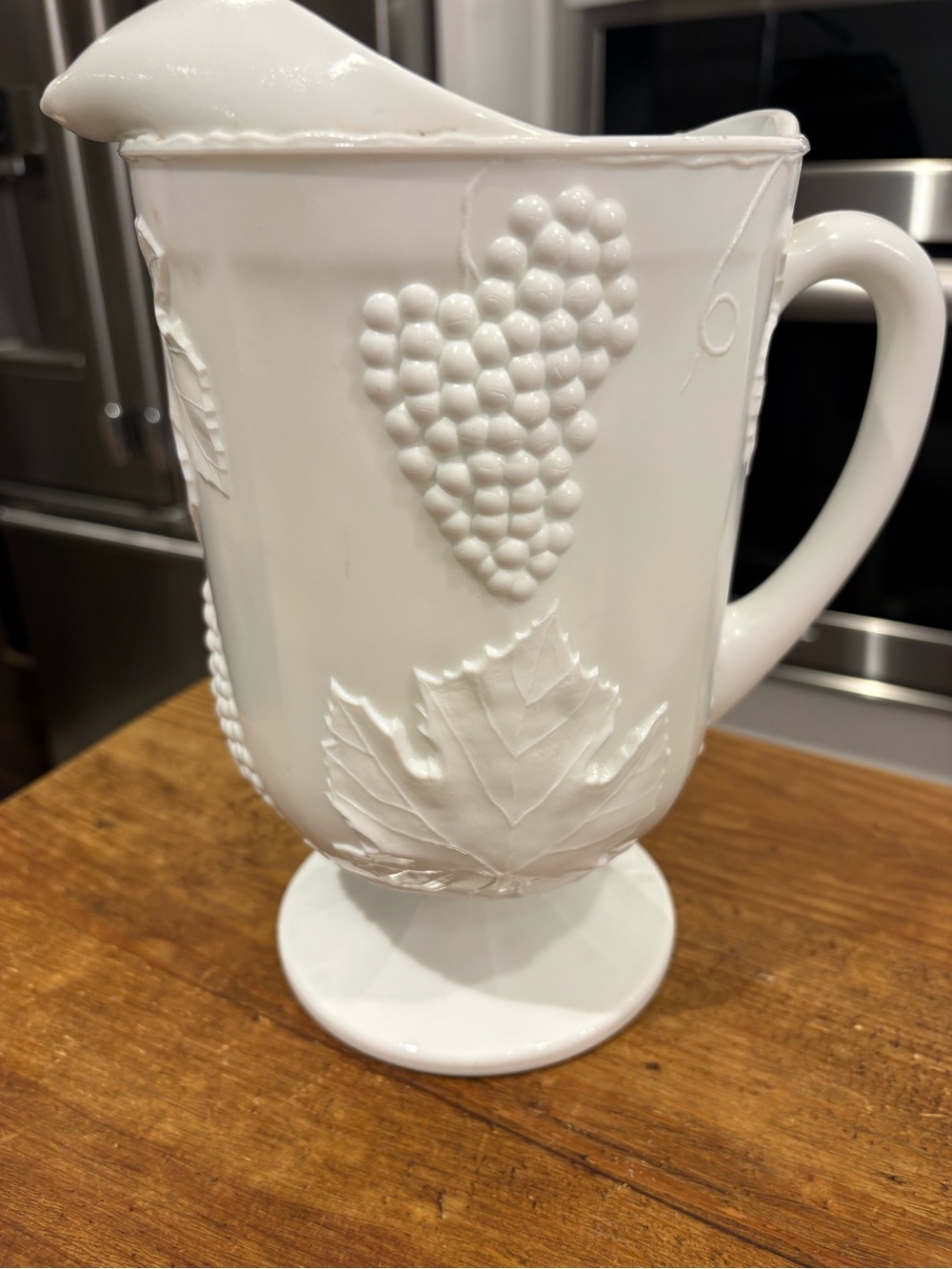 Colony Harvest Grape by Indiana Pedestal Pitcher